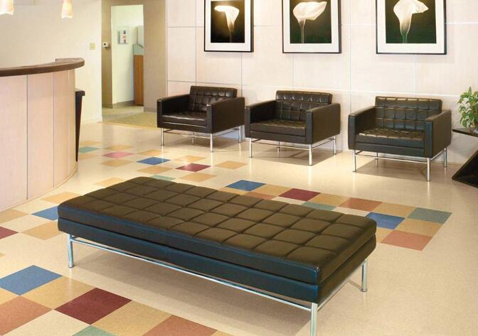 辦公室里的商務PVC地板可以為企業增加什么色彩？